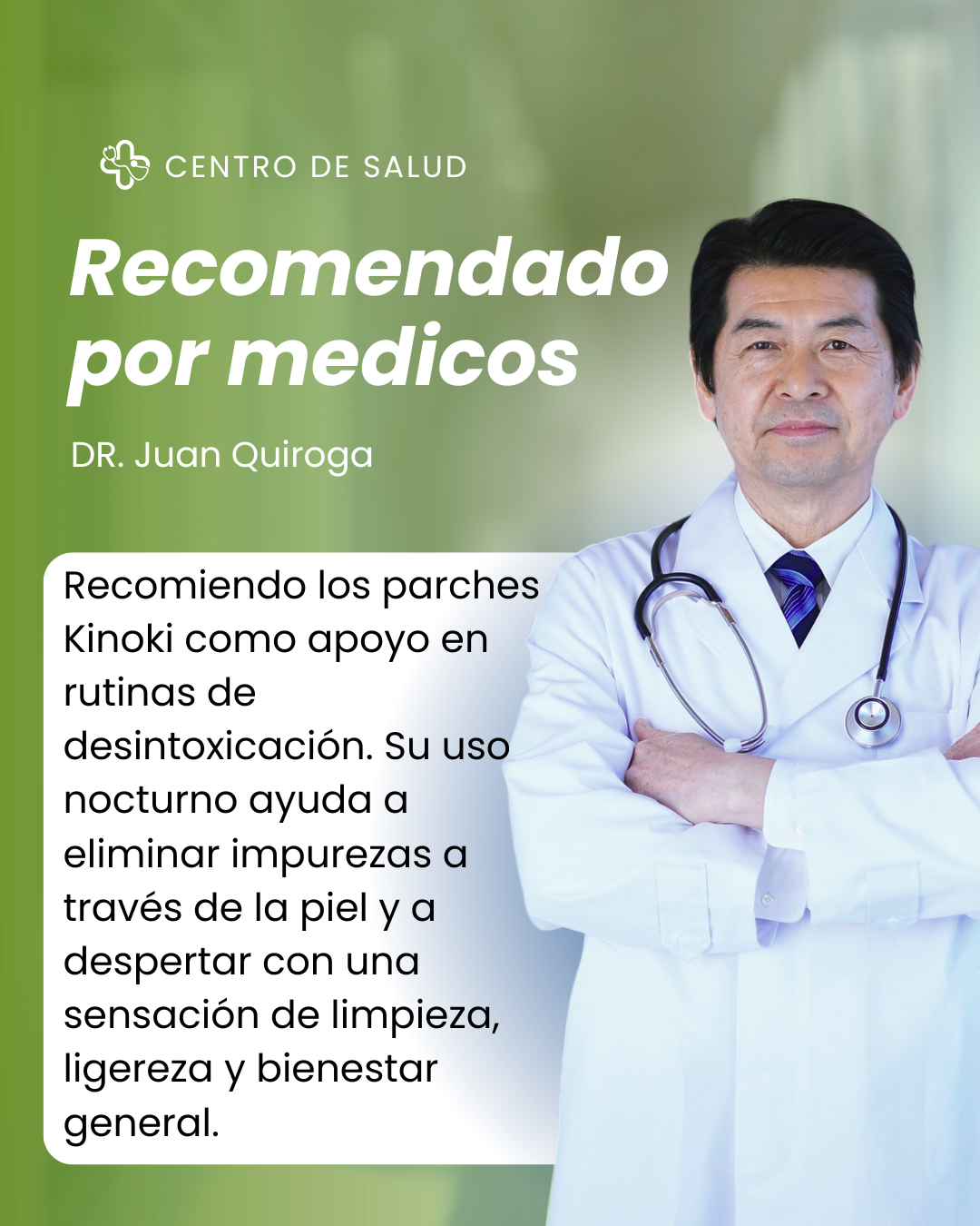 Parches Kinoki. Elimina toxinas y despertá liviano